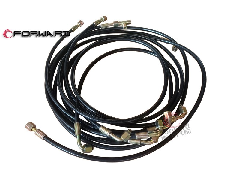 DZ9112821011/2 舉升高壓軟管(套),Lifting high-pressure hose (sleeve),濟(jì)南向前汽車配件有限公司