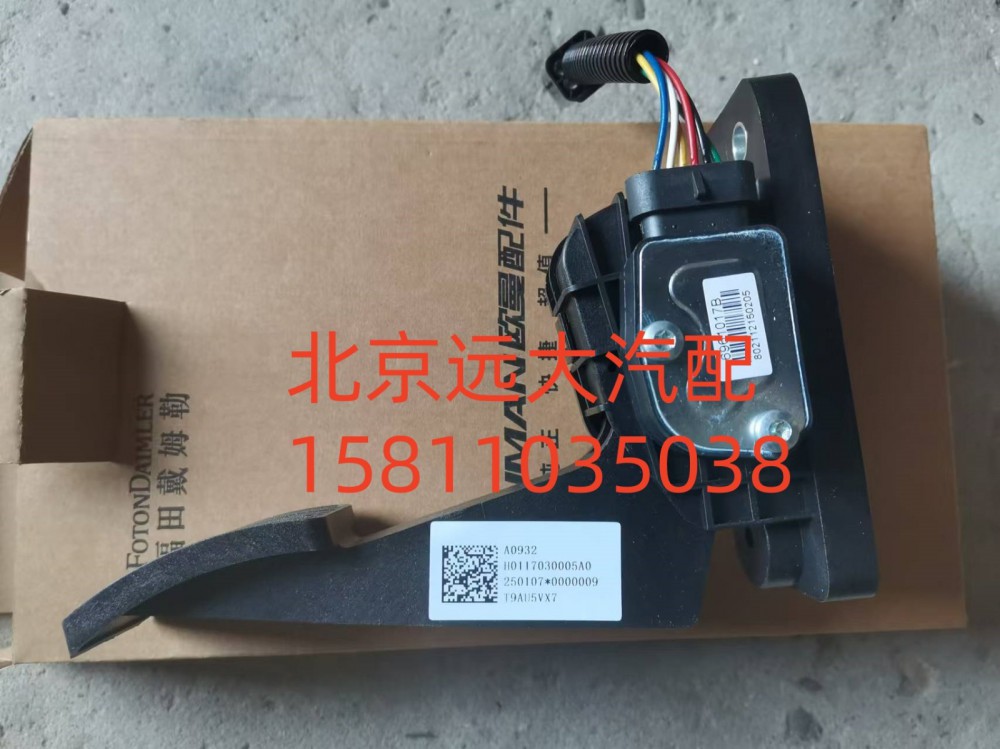 FH0117030005A0,電子油門踏板總成,北京遠(yuǎn)大汽車配件有限公司