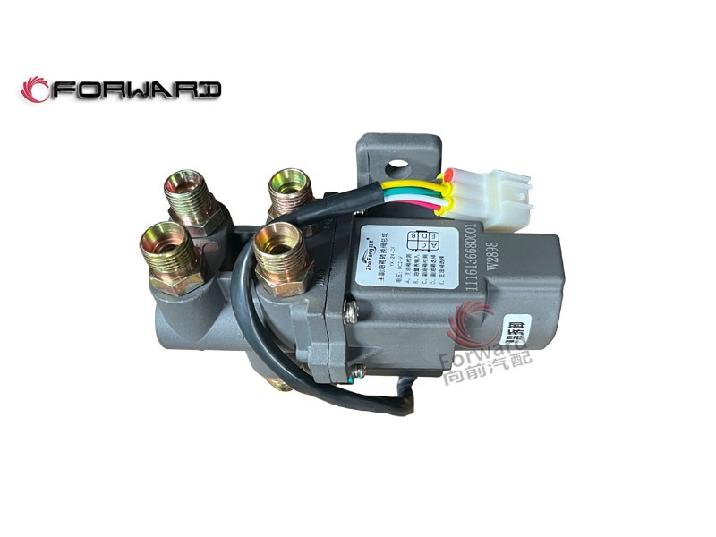 1116136680001 油箱轉(zhuǎn)換電磁閥,Solenoid valve,濟(jì)南向前汽車(chē)配件有限公司