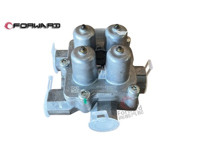 WG9000360523 四回路保護閥,Four-circuit protection valve (VOSS,濟南向前汽車配件有限公司
