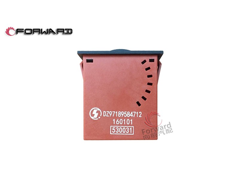 DZ97189584712 儀表照明亮度調(diào)節(jié)開關(guān),Brightness adjustment switch,濟南向前汽車配件有限公司