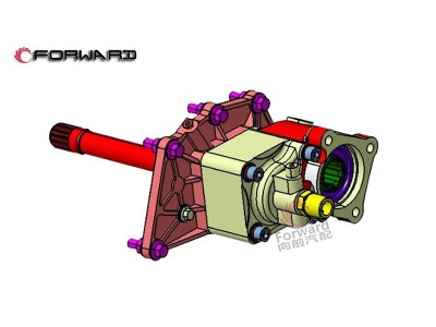 SHACMAN X6000 傳動(dòng)取力器系統(tǒng)  DZ97259290026 取力器