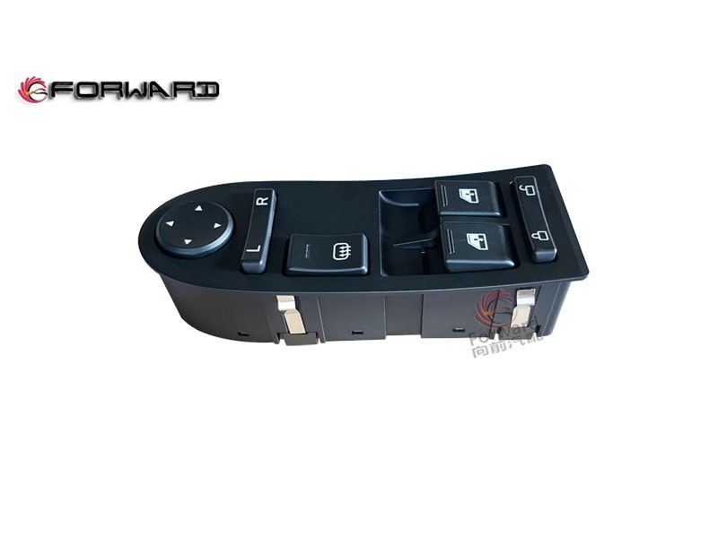 YG9525581113 左門控開關(guān)(豪華版),Left door control switch (Deluxe Edition),濟(jì)南向前汽車配件有限公司