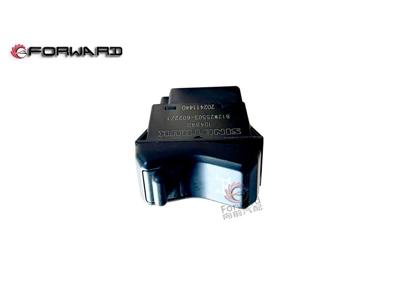 812W25503-6022  取力器開(kāi)關(guān),Power take-off switch,濟(jì)南向前汽車配件有限公司