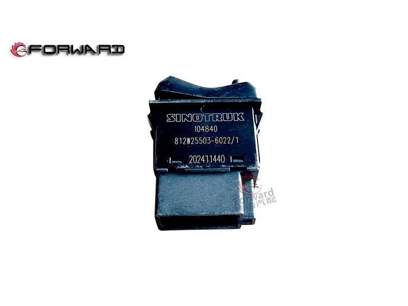 812W25503-6022  取力器開(kāi)關(guān),Power take-off switch,濟(jì)南向前汽車配件有限公司