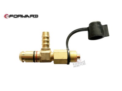 DZ92189366296   L型接頭,L-shaped connector - test connector,濟(jì)南向前汽車配件有限公司