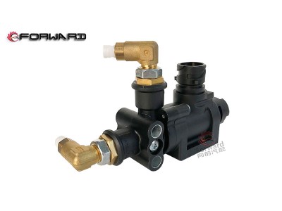 DZ97189716022 電磁閥（常通型）,Solenoid valve (normally open type),濟(jì)南向前汽車配件有限公司