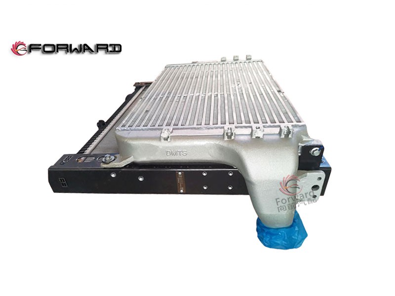 DZ9L149530039 散熱器中冷器總成,Cooler assembly in the radiator,濟(jì)南向前汽車配件有限公司