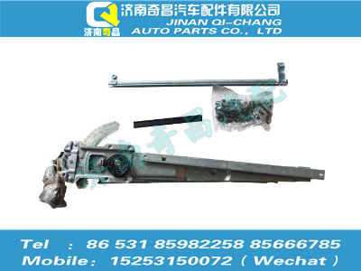 az9525580152,豪瀚配件 豪瀚右玻璃升降器總成WG9525580152,濟(jì)南奇昌汽車配件有限公司
