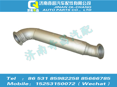az9525540041,豪瀚配件 豪瀚排氣管第一節(jié)(天然氣)WG9525540041,濟(jì)南奇昌汽車配件有限公司