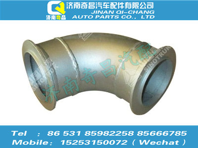 az9525540021,豪瀚配件 豪瀚排氣管第一節(jié),濟(jì)南奇昌汽車配件有限公司
