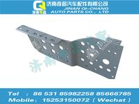 az9525930023,豪瀚配件 豪瀚保險(xiǎn)杠左支架總成,濟(jì)南奇昌汽車配件有限公司