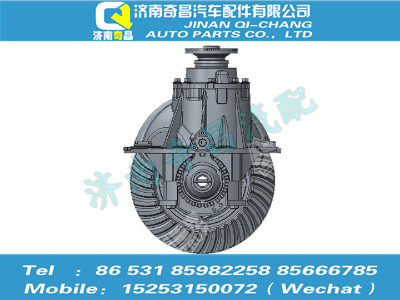 az9525320111,豪瀚配件 豪瀚主減速器總成(i=4.111，裝差速鎖)(QT485D157-2402000),濟南奇昌汽車配件有限公司