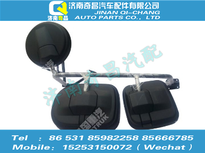 az1674770010,豪瀚配件 豪瀚右外后視鏡總成（H18）WG1674770010,濟(jì)南奇昌汽車配件有限公司