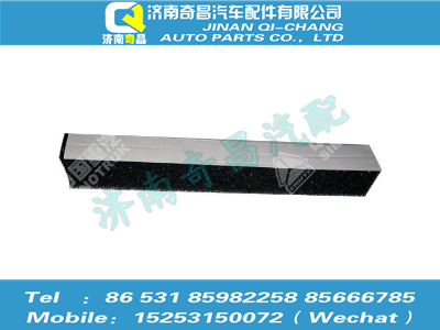 az1651340136,豪瀚配件 豪瀚前門鎖拉桿墊條1,濟(jì)南奇昌汽車配件有限公司