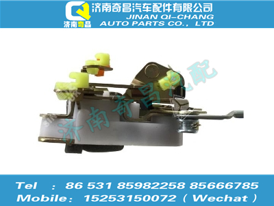 az1651340101,豪瀚配件 豪瀚左前門插銷與連接桿總成,濟(jì)南奇昌汽車配件有限公司