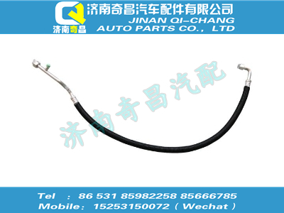 wg1608821014,HOWO配件 HOWO蒸-壓管總成(C5B),濟(jì)南奇昌汽車配件有限公司