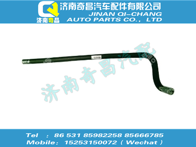 wg9125531318,T5G配件 T5G散熱器回水膠管,濟南奇昌汽車配件有限公司
