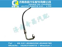 wg9719820256,王牌配件 王牌單側(cè)180度彎高壓軟管(1000),濟南奇昌汽車配件有限公司