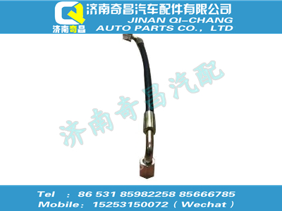 wg9719820274,SITRAK配件雙彎垂直低壓軟管(420),濟南奇昌汽車配件有限公司