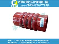 wg9325530902,豪沃配件 豪沃中冷器膠管(鋼管到混合器/230mm),濟(jì)南奇昌汽車配件有限公司