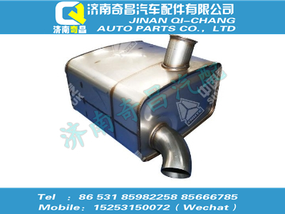 wg9925540517,C7B配件 C7BSCR國Ⅳ消聲器總成,濟(jì)南奇昌汽車配件有限公司