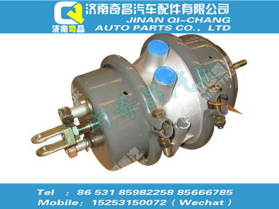 wg9000360603,SITRAK配件雙膜片制動氣室L＝67,濟(jì)南奇昌汽車配件有限公司