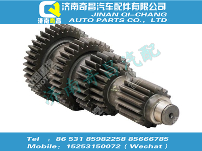 az2203030071,HOWO配件 HOWO副軸總成（左）,濟(jì)南奇昌汽車配件有限公司