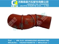 wg9725530278,豪沃配件 豪沃中冷器出氣膠管,濟(jì)南奇昌汽車配件有限公司