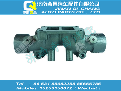 vg1095110155,C7B配件 C7B第三、四缸排氣歧管,濟(jì)南奇昌汽車配件有限公司
