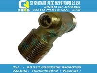 wg9003559901,SITRAK配件卡套式三通接頭體M18/M22/M12,濟(jì)南奇昌汽車配件有限公司