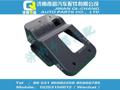 az9123364106,HOWO配件 HOWO手制動(dòng)閥蓋板(左),濟(jì)南奇昌汽車配件有限公司