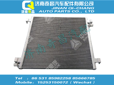 wg1608828011,豪沃配件 豪沃冷凝器總成,濟南奇昌汽車配件有限公司