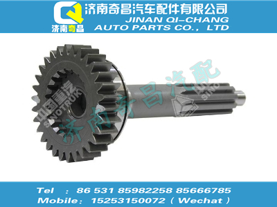 az2203020022,C7B配件 C7B輸入軸及一軸齒輪總成,濟南奇昌汽車配件有限公司