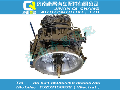 wg9725220359,豪沃配件 豪沃ZF 16S2230TO變速器（13.80~0.84/XS180/雙桿/430拉式/6脈沖/輸入軸117/DIN信號(hào)開關(guān)),濟(jì)南奇昌汽車配件有限公司