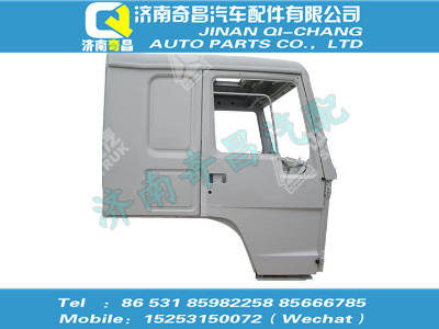 az1642100009,汕德卡配件 汕德卡10款加長(zhǎng)駕駛室本體帶車門,濟(jì)南奇昌汽車配件有限公司