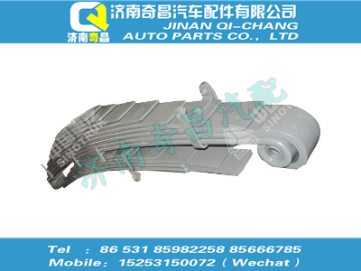 wg9725520068,金王子配件 金王子后鋼板彈簧總成,濟南奇昌汽車配件有限公司
