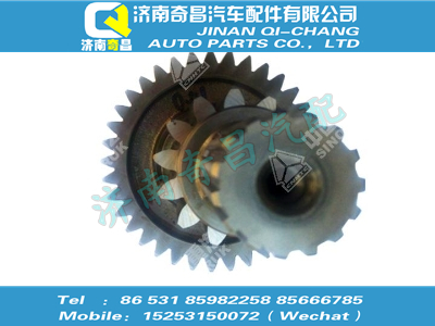 wg2203100255,SITRAK配件副箱副軸焊接總成(長(zhǎng)),濟(jì)南奇昌汽車配件有限公司