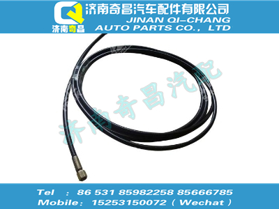 wg9719820206,SITRAK配件單彎軟管(2600),濟(jì)南奇昌汽車配件有限公司