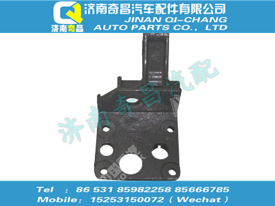 az1664440074,黃河配件 黃河長駕駛室后懸右下支架(與左件對稱/395sus/940車架),濟南奇昌汽車配件有限公司