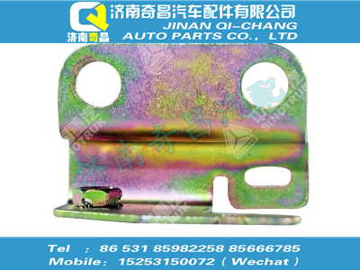 082v12340-5010,汕德卡配件 汕德卡飛輪殼上燃油管支架,濟南奇昌汽車配件有限公司