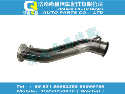 wg9925541007,T7H配件 T7H排氣管_帶尿素噴嘴座,濟(jì)南奇昌汽車(chē)配件有限公司