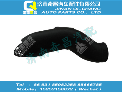 wg9925190085,金王子配件 金王子油浴空濾器進氣管,濟南奇昌汽車配件有限公司