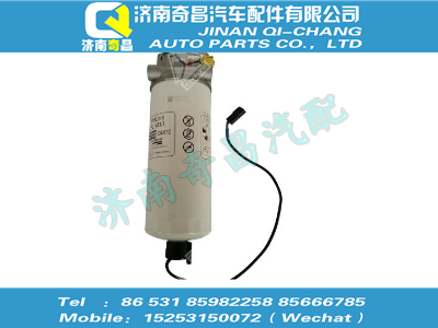 wg9925550620,王牌配件 王牌燃油粗濾器(左進左出/帶壓差指示),濟南奇昌汽車配件有限公司