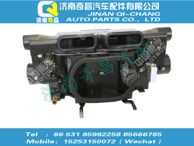 az1630848302,王牌配件 王牌帶電動(dòng)風(fēng)門的暖風(fēng)機(jī)總成（外置水閥）（內(nèi)飾件）,濟(jì)南奇昌汽車配件有限公司