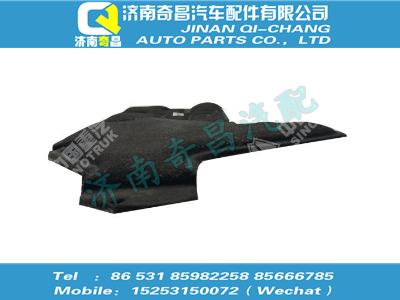 711w19220-0912,王牌配件 王牌C7H右側(cè)隔熱吸音板（L15）,濟(jì)南奇昌汽車配件有限公司