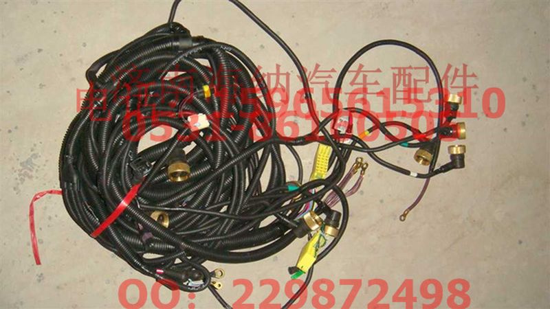 AZ9727771015,自卸車底盤電線束（雙橋ZF、DE）,濟南海納汽配有限公司