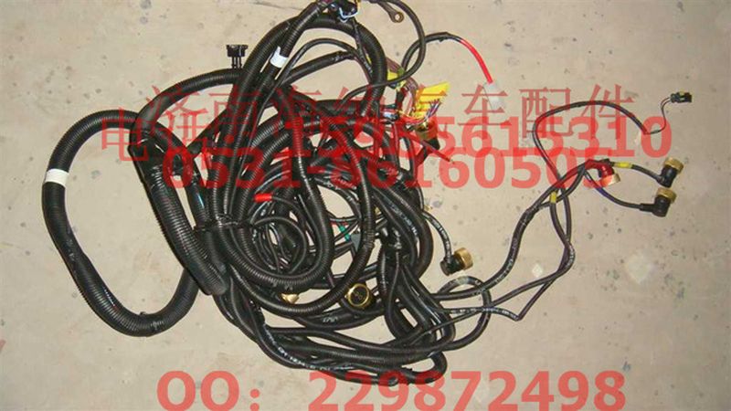 AZ9727771014,自卸車底盤電線束（雙橋富勒箱）,濟南海納汽配有限公司