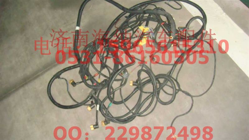 AZ9725778114,牽引車底盤電線束（STR單橋雙轉(zhuǎn)向油箱上置）,濟南海納汽配有限公司