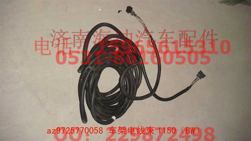 AZ9725770058,車架電線束1150（BW）,濟(jì)南海納汽配有限公司